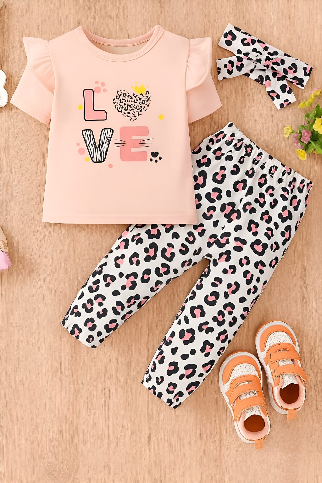 Baby Tshirt and Long Pant Set