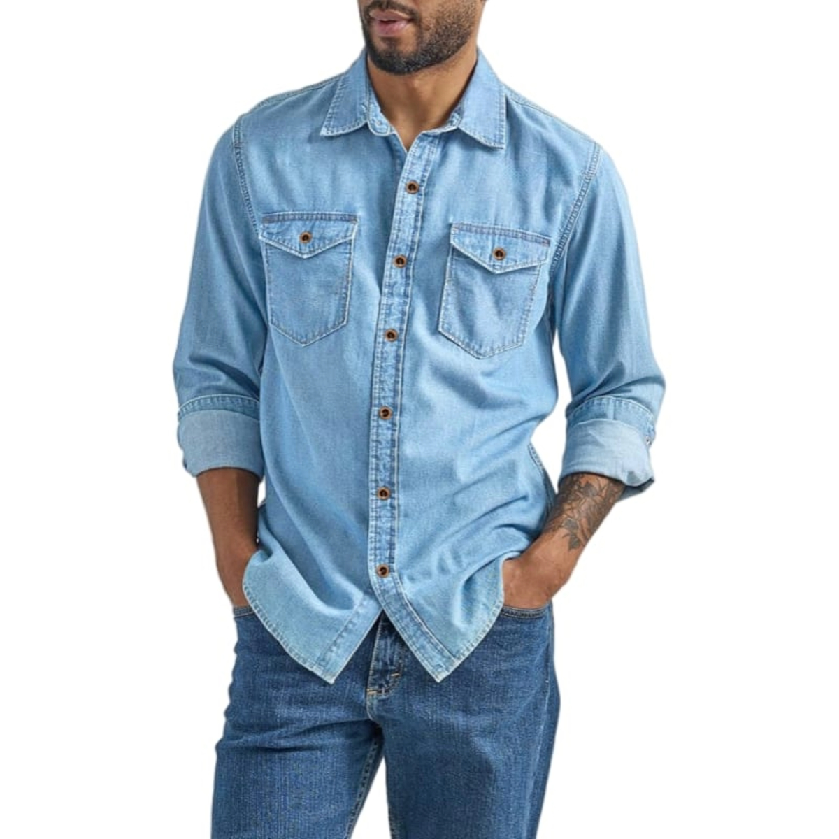 Full sleeves denim shirt