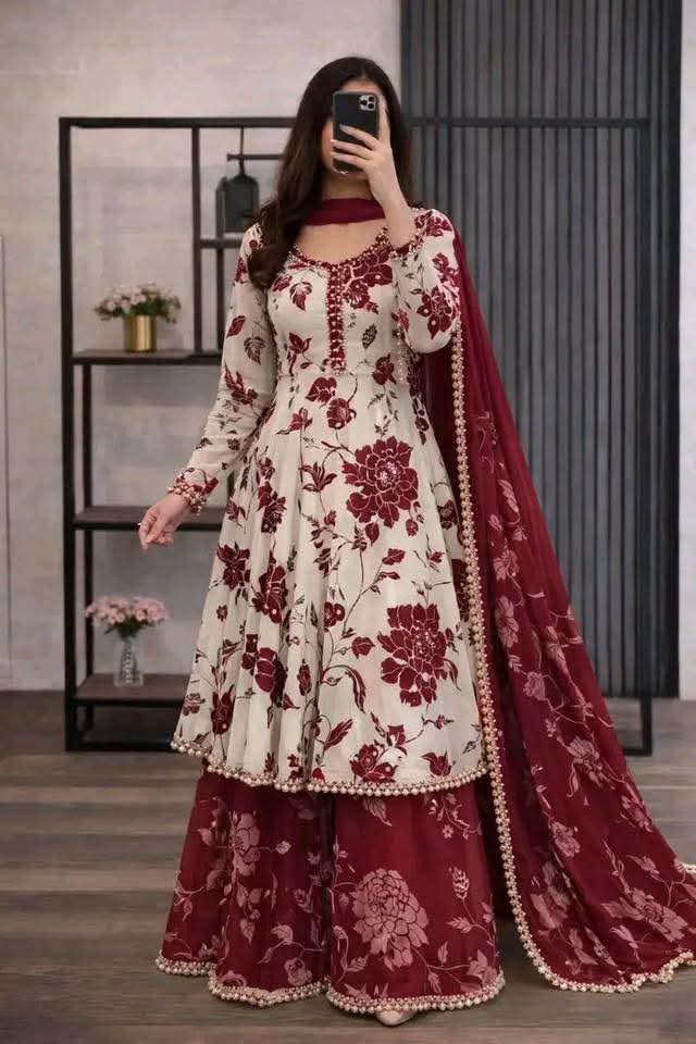 Premium Garara Three Piece | থ্রি পিস