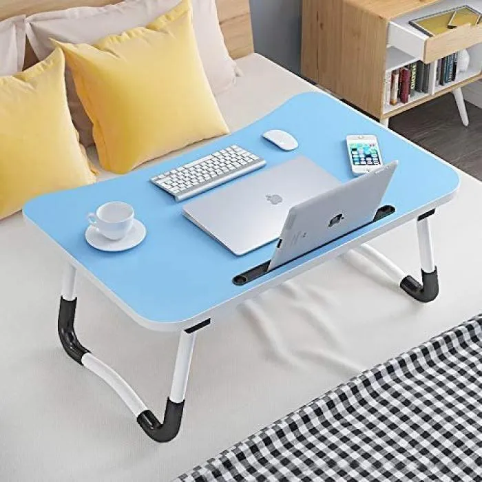 oldable Laptop Table Sky Blue