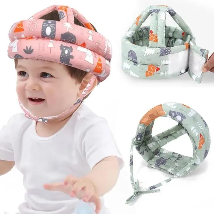 Safety Helmet Baby Kids Head Protection Hat for Walking Crawling Children Learns To Walk Bump Caps
